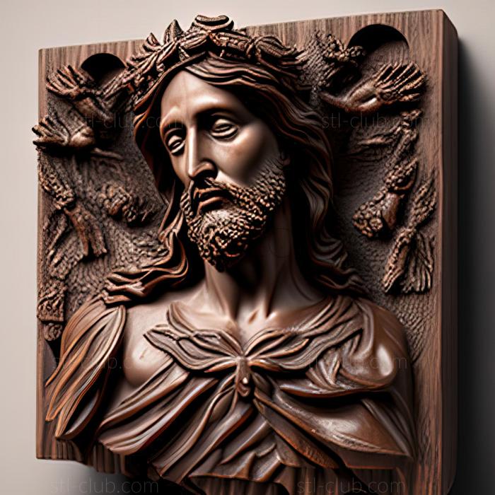 3D model st jesus (STL)